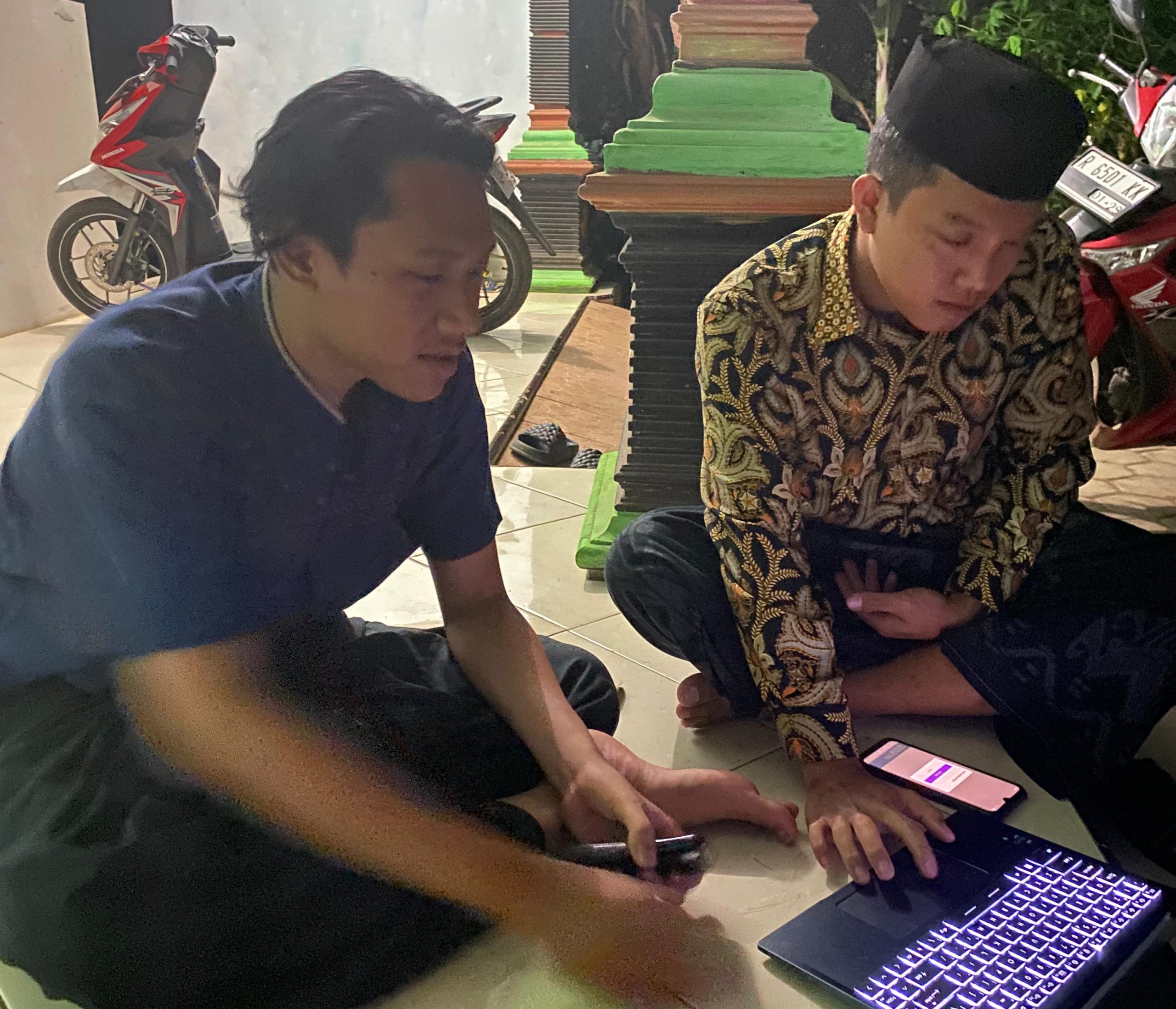 Pendampingan Pengelolaan Website Masjid Baiturrahim Desa Karangtawang