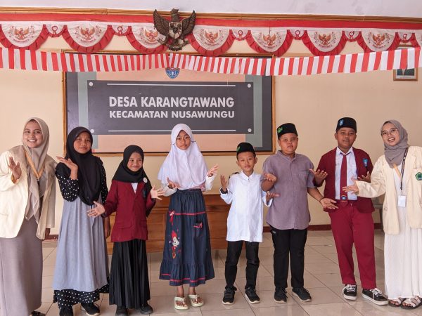 Penyelanggraan Lomba Tingkat SD/MI Memeriahkan HUT RI Ke 79 Bekerja Sama KKN UNUGHA Dan Panitia HUT RI Desa Karangtawang
